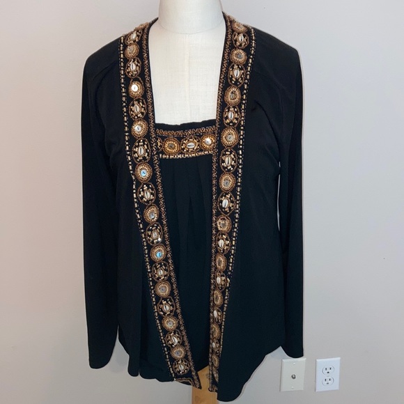 Gabriella Ross Tops - Matching Top and Topper Set